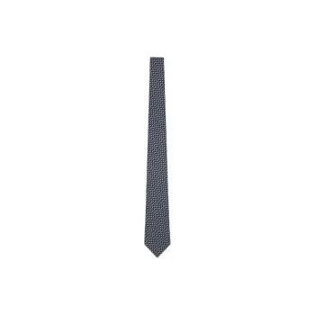 AMANI Mulberry Silk Ties Men's Blue