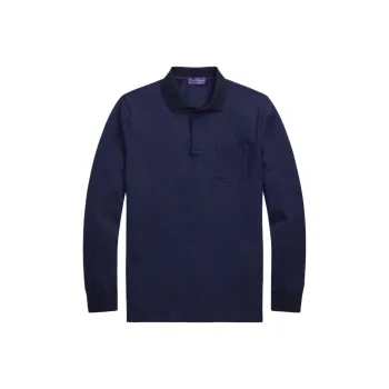 Ralph Lauren Purple Label Polo Shirt Men's Marine Blue