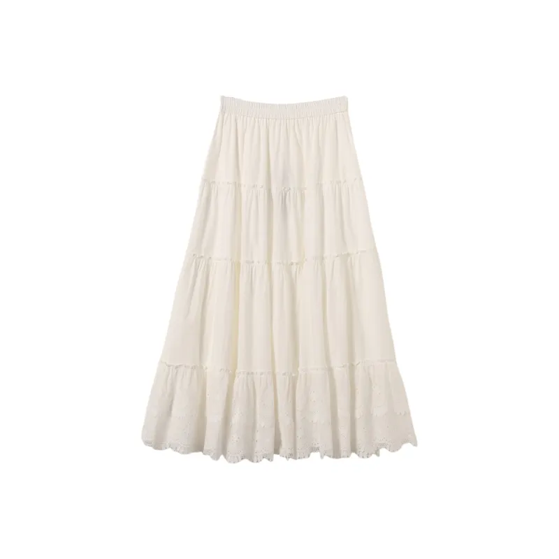 SETIROM Casual Long Skirt Women's-0