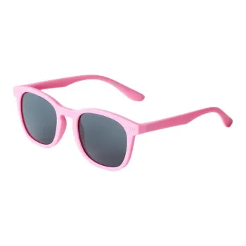ZARA Plastic Rubber Acrylic Square Sunglasses Unisex Pink