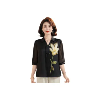 PIERRE CARDIN Chiffon Shirt Women's