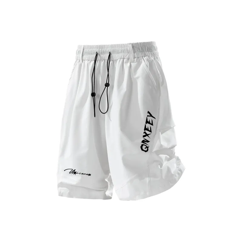 Qnxeey Casual Shorts Unisex-18