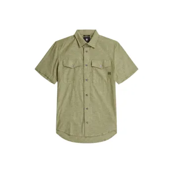 G STAR RAW Shirts Men Avocado Green