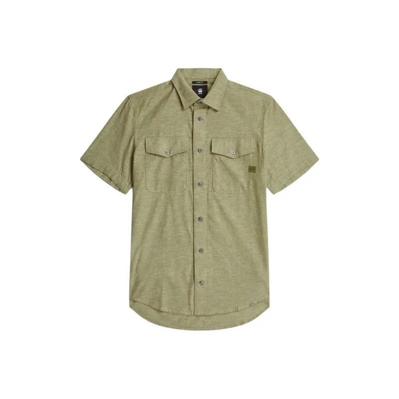 G STAR RAW Shirts Men Avocado Green-0