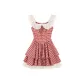 Red Plaid Dress