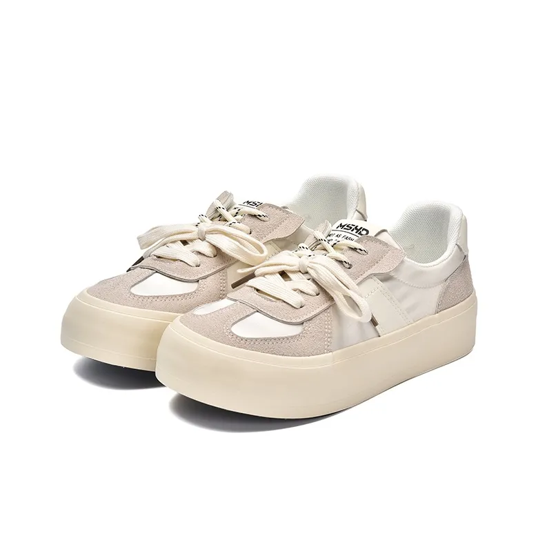 VICTORIA&VERA Slip Resistant, Abrasion Resistant, Lightweight, Breathable Low Top Skateboard Shoes Women's-1