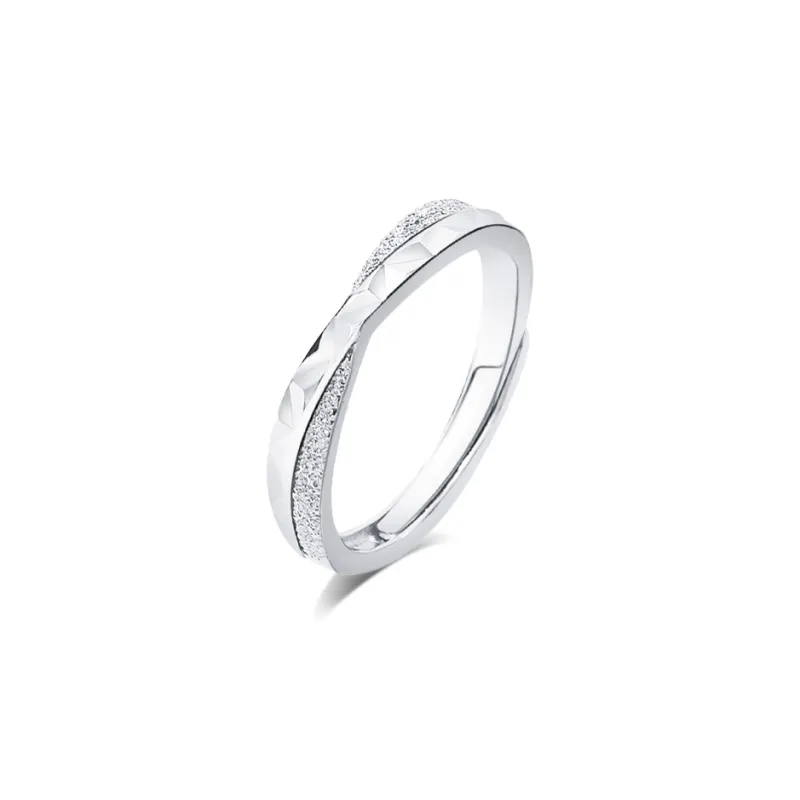 KUMET Sterling Silver Rings Unisex-5