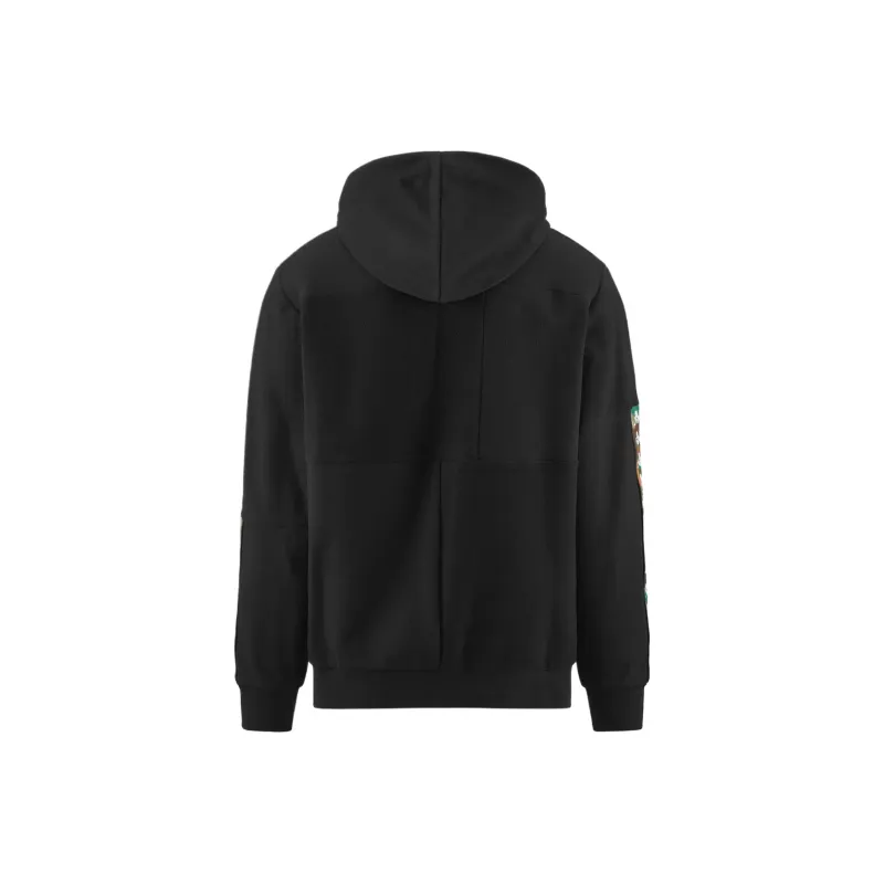 Kappa Sweatshirt Men's Black Dark Gray-1