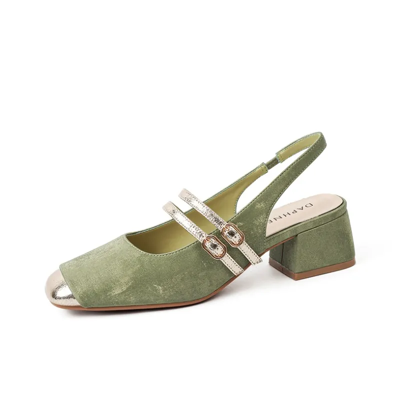 DAPHNE Chunky Heel High Heels Women's-0
