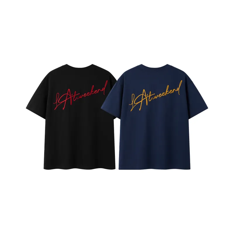 LA'T.WEEKEND T Shirt Unisex 2 Pack-33