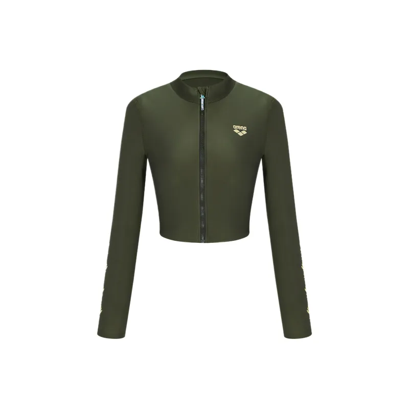 Arena Green Wave Jacket Women's-4