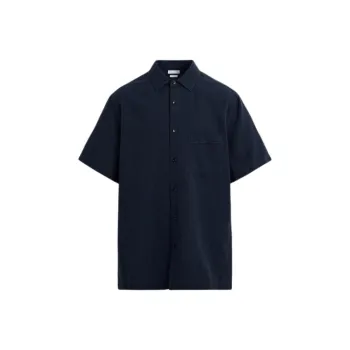 ZARA Shirts Men Deep Sea Blue