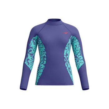 Speedo Two Piece Swimsuit Women's Blue