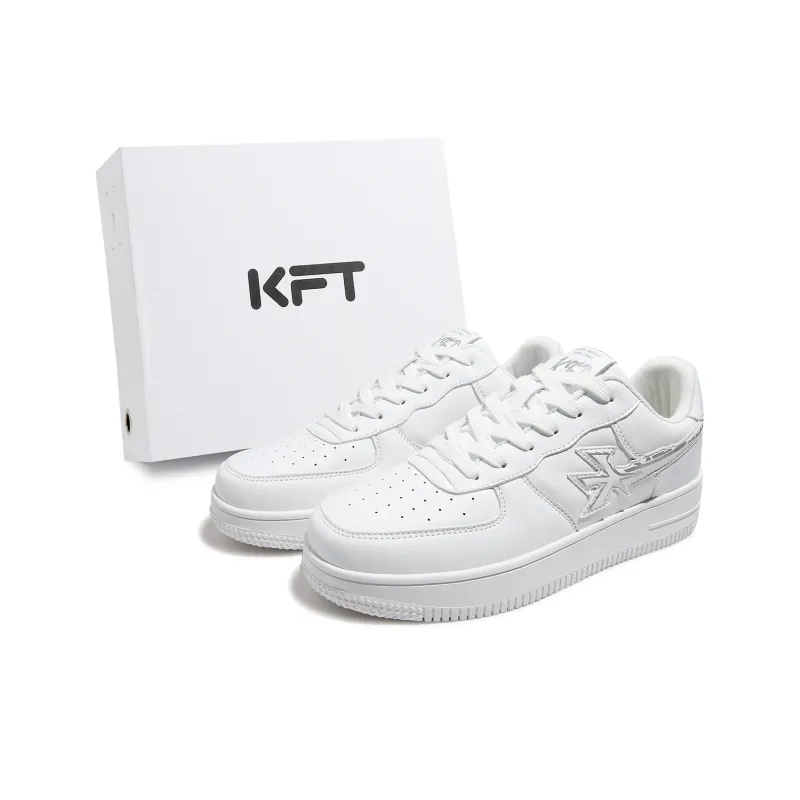 KFT Anti-Slip And Wear-Resistant Lightweight Height Increasing Low-Top Skateboard Shoes Unisex-21