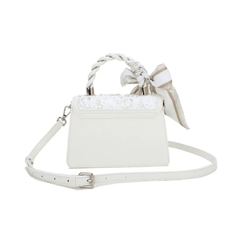 Carit&Koty PU Shoulder Bag, Crossbody Bag, Handbag Regular Women's White-2
