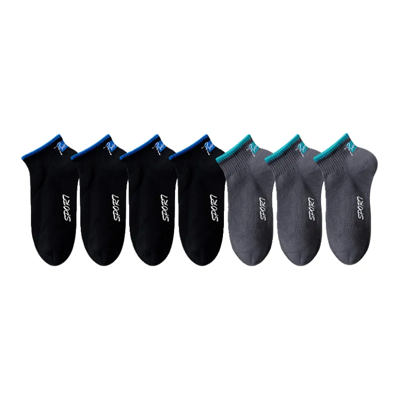 Cotton Gene Ankle Socks Men's 7 Pack-5