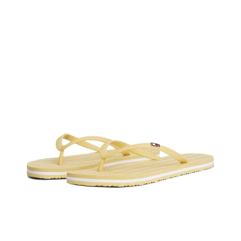 Tommy Hilfiger EVA Abrasion Resistant Flip Flops Women's Yellow-2