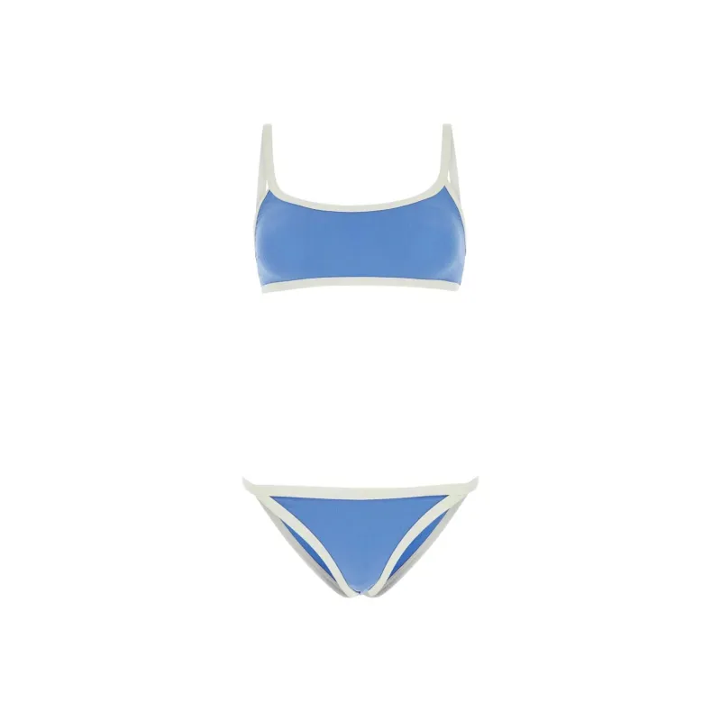 LISA MARIE FERNANDEZ Bikini Women's Blue-0