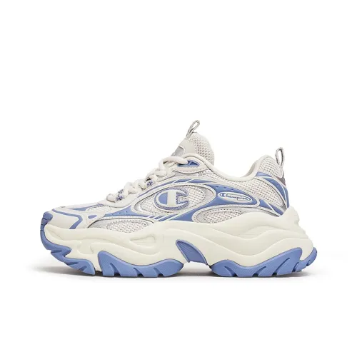 Champion Nebula Layered Balance Low Top Chunky Sneakers Women's New Beige/Timeless Blue