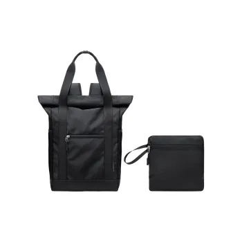 GOLF Water Repellent Fabric Backpack Regular Women's Elegant Black/Berry Pink