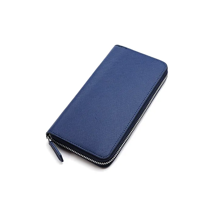 CARTELO Polyester With PU Wallet Men's Black/Coffee/Blue-4