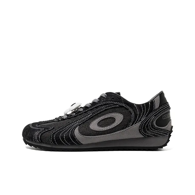 Disney x OLD ORDER Anti Slip Wear Resistant Low Top Casual Shoes Unisex Black Gray-0