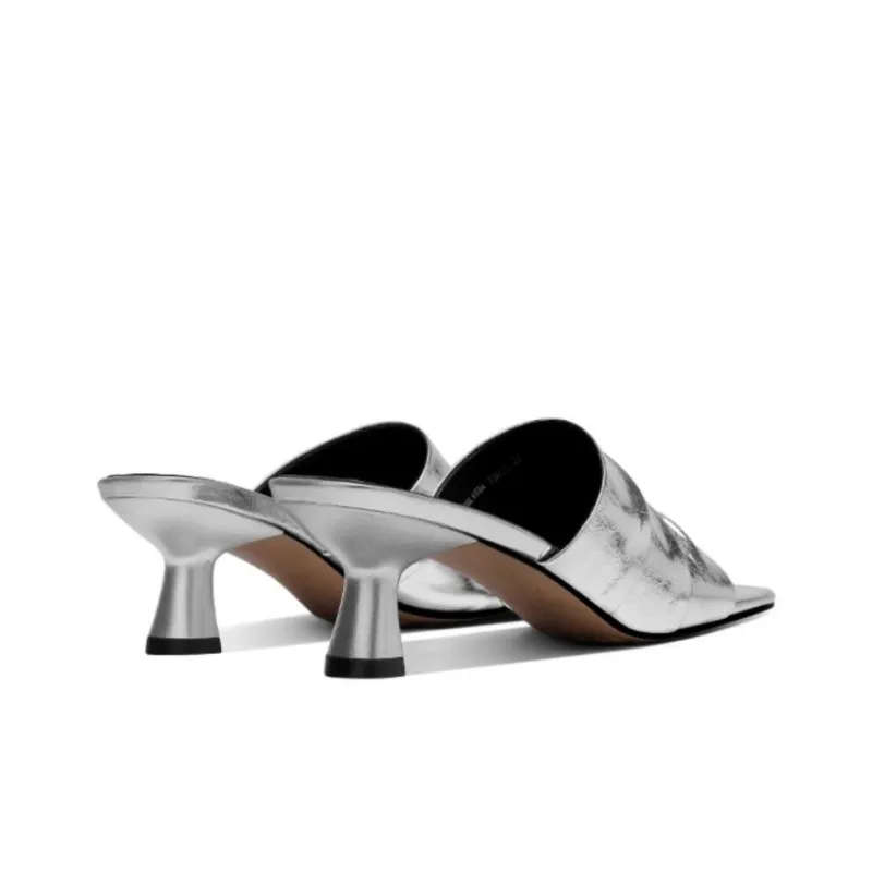 JESSICA SOPHIA Rubber Sole Rhinestone Slip Resistant Abrasion Resistant Slide Slippers Women's-3
