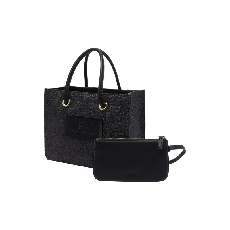 Elisabetta Franchi Logo appliqué Tote Bag-1