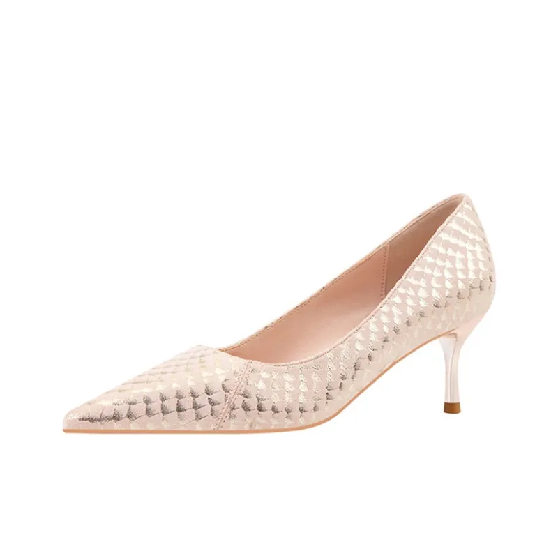 MCKP Slim Heel High Heels 6cm Women's-3