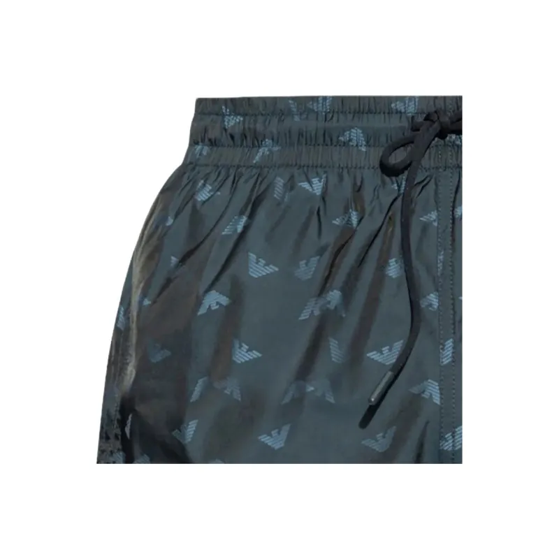 EMPORIO ARMANI Logo print Swim Shorts-4