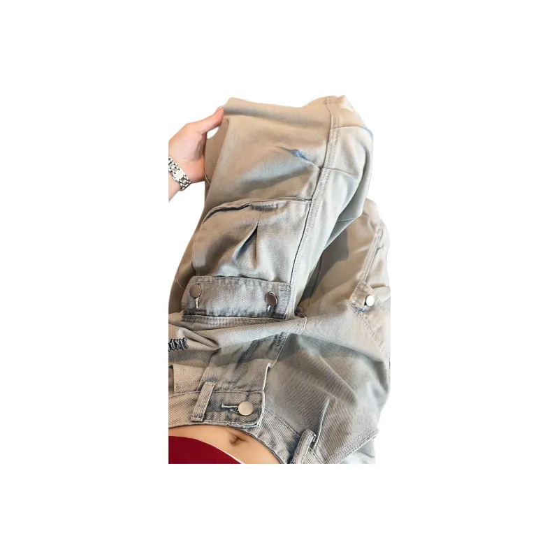 NXPTP Denim Shorts Unisex Light Blue-1