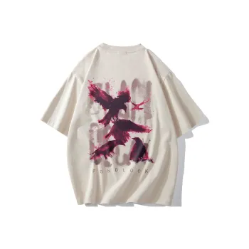FONDLOOK T-Shirts Unisex Light Beige Apricot