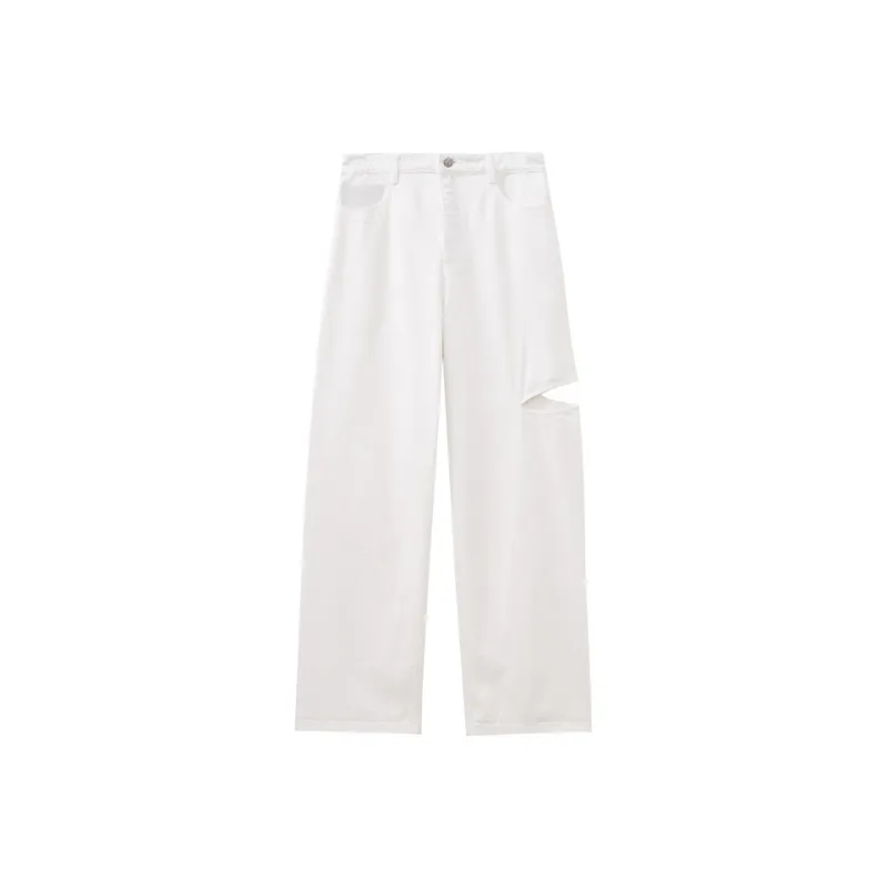 SHUIYUNJIAN Jeans Women's White-0