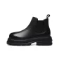 Black Fleece-Lined Insulated Shoes