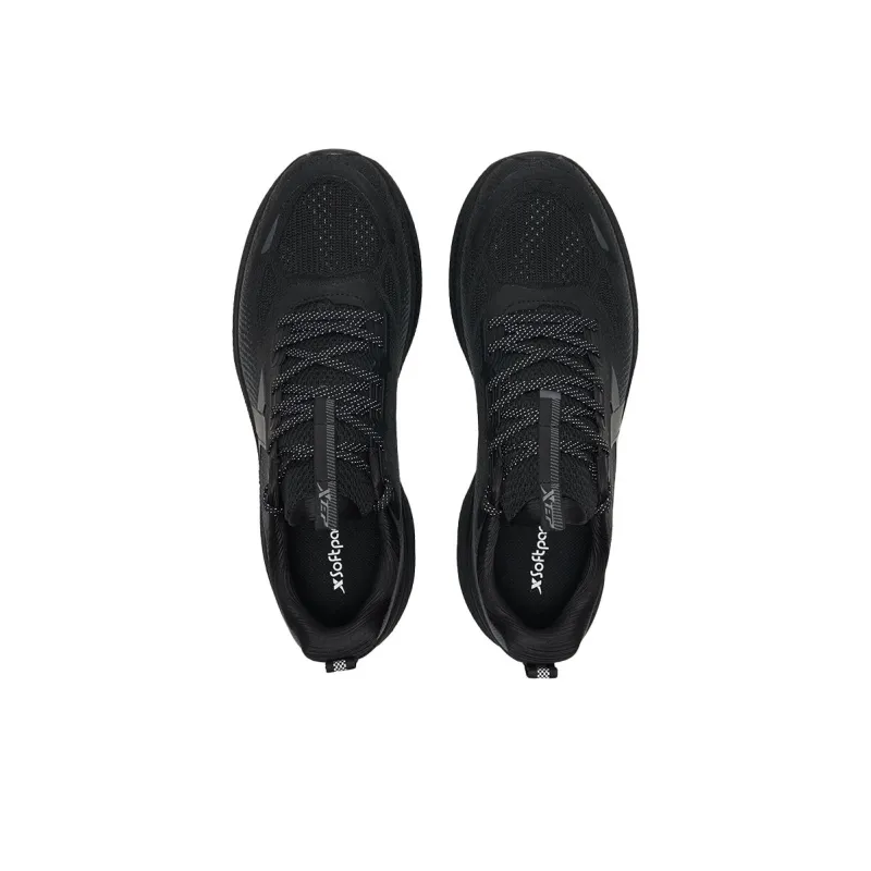 XTEP Shock Absorbers With Slip Resistant Features Low Top Casual Training Running Shoes Men's Black-1