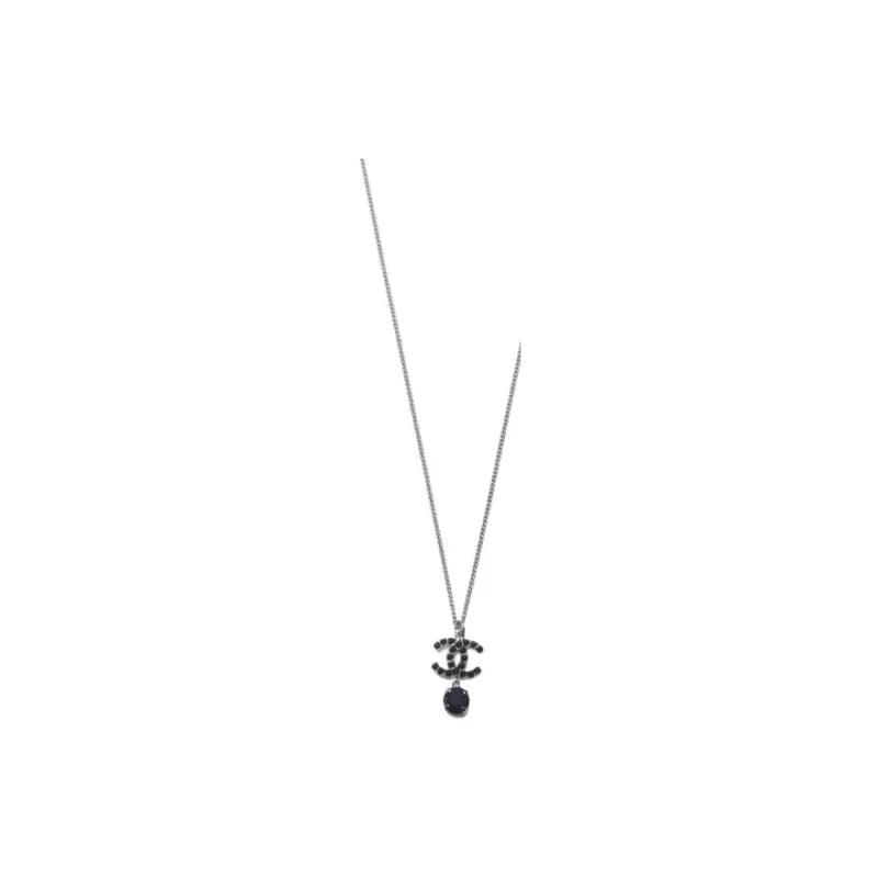 CHANEL 2018 Cc Pendant Necklace-2
