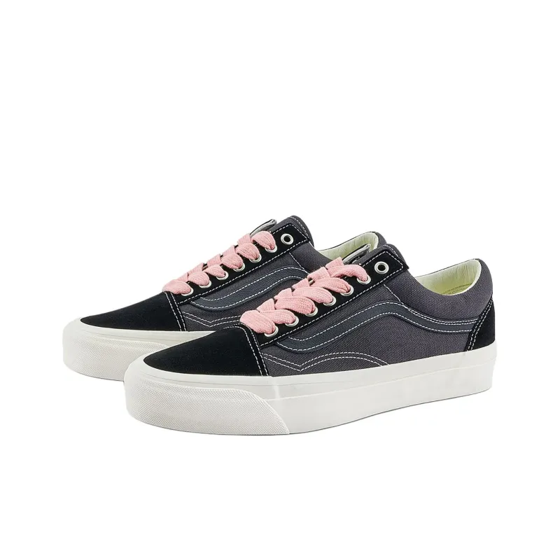 Vans LX OLD SKOOL Abrasion Resistant Low Top Skateboard Shoes Unisex Black-1