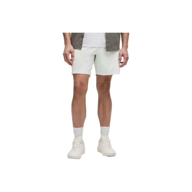 Lululemon ABC WovenAirPull On WovenAir™ Short Casual Shorts 7' Men's White White-0