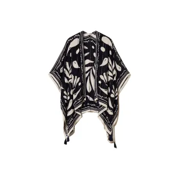 TWINSET MILANO SS25 Cloak Women's Black