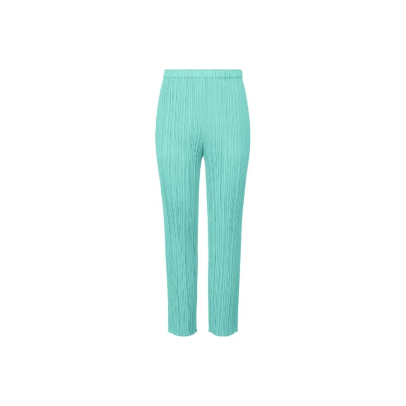 PLEATS PLEASE ISSEY MIYAKE Casual Pants Women's Aqua Blue-0
