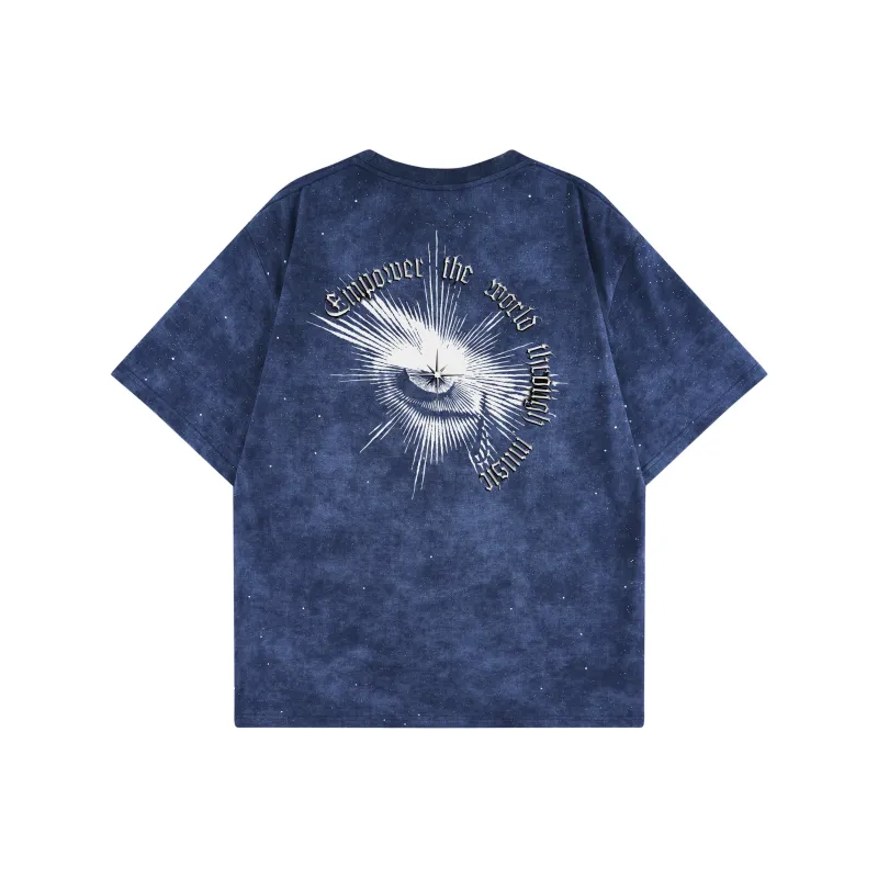 CHOUCHOUS Drop Shoulder Sleeve T Shirt Women's-8