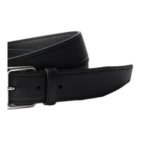 PRADA Pebbled leather Belt-2
