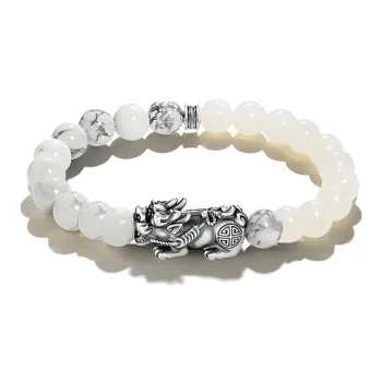 Blooming Petals White Jade Bodhi Bracelets Unisex