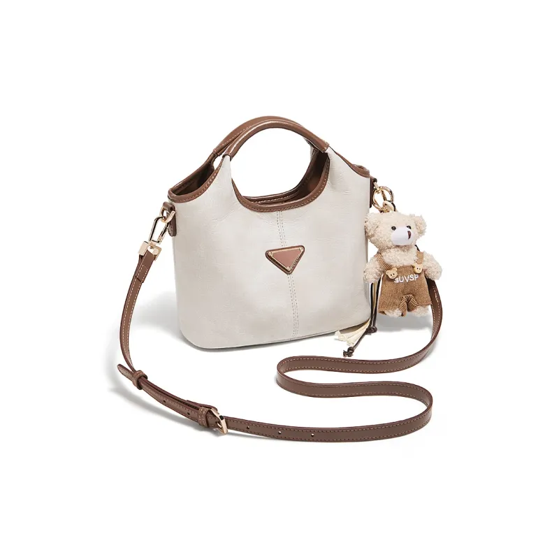 Safiya Cow Leather One Shoulder Handbag Women's Multicolor-4
