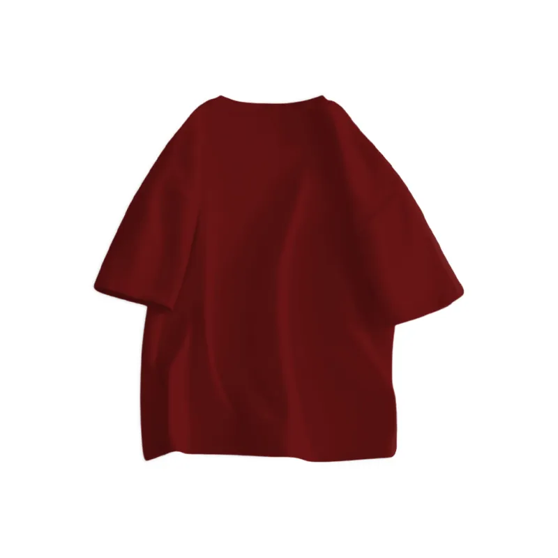 PLAY SCAN Drop Shoulder Sleeve T Shirt Women's-11