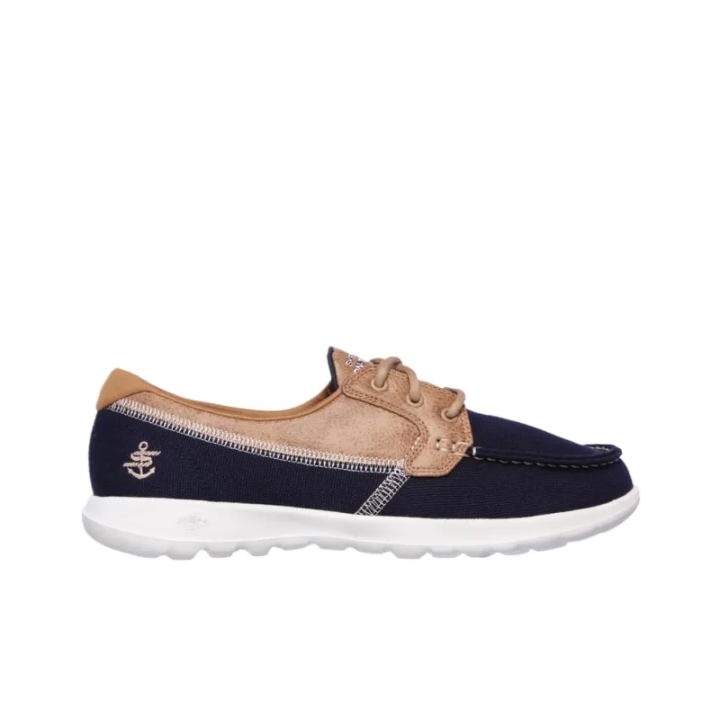 Skechers GO WALK Lite Boat Shoes Women's Dark Blue-1