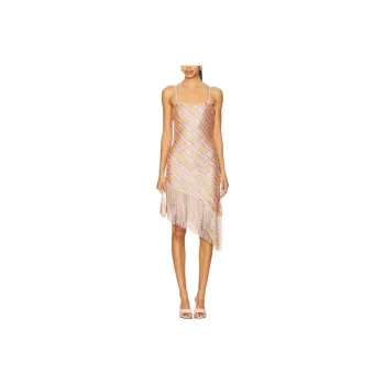 FOR LOVE & LEMONS Slip Dress Women's Pink