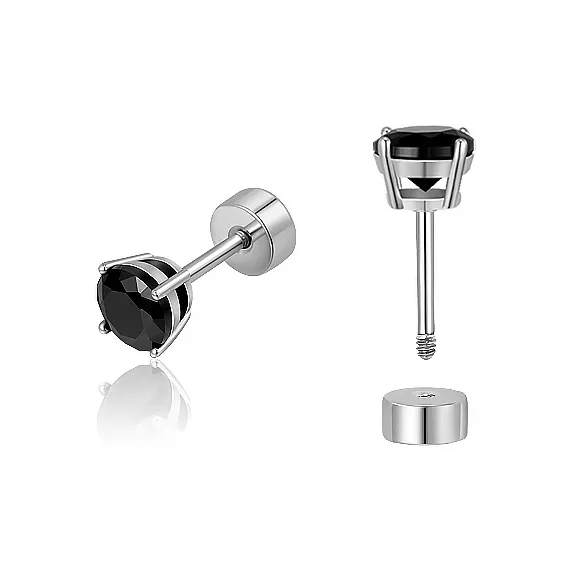 Daisy Dream Steel Stud Earrings Unisex-3