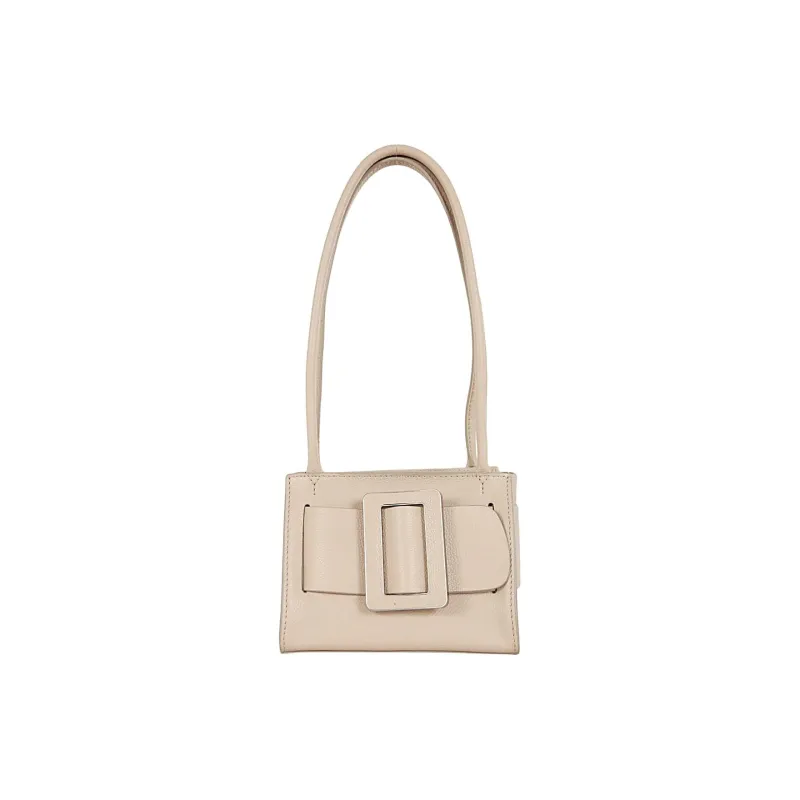 BOYY Calfskin With Suede Tote Bag, Shopping Bag, Handbag Women's Ivory White-0