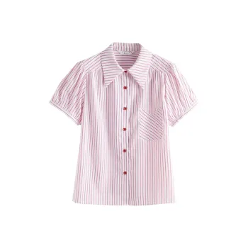 Tonlion Shirts Women's Red